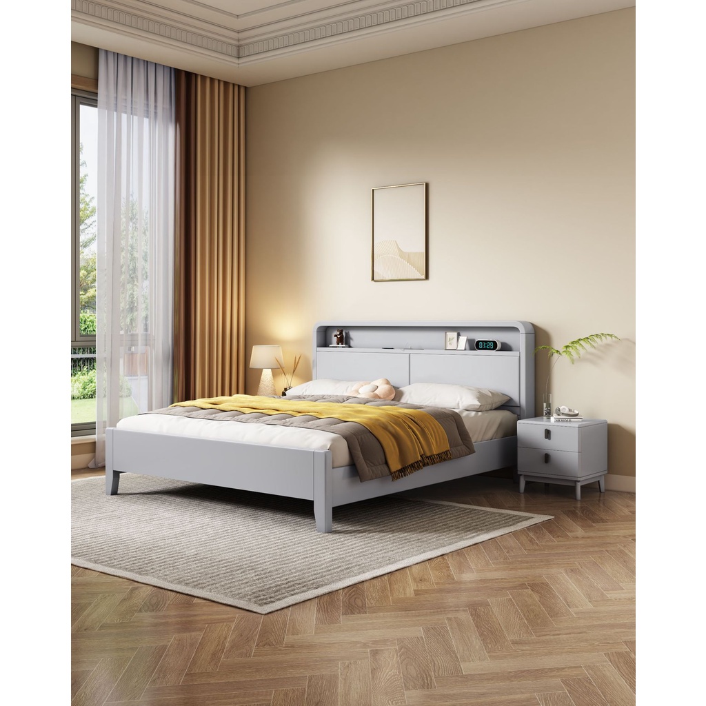Depolama Çekmeceli HDB Depolama Yatak Çerçevesi Yüksek Çift Kişilik Yatak Çerçevesi Ahşap Yatak Kraliçe Çift Kişilik Yatak Depolama Yatak Çerçevesi Yatak Çerçevesi Çekmeceli Depolama Yatağı Çerçevesi