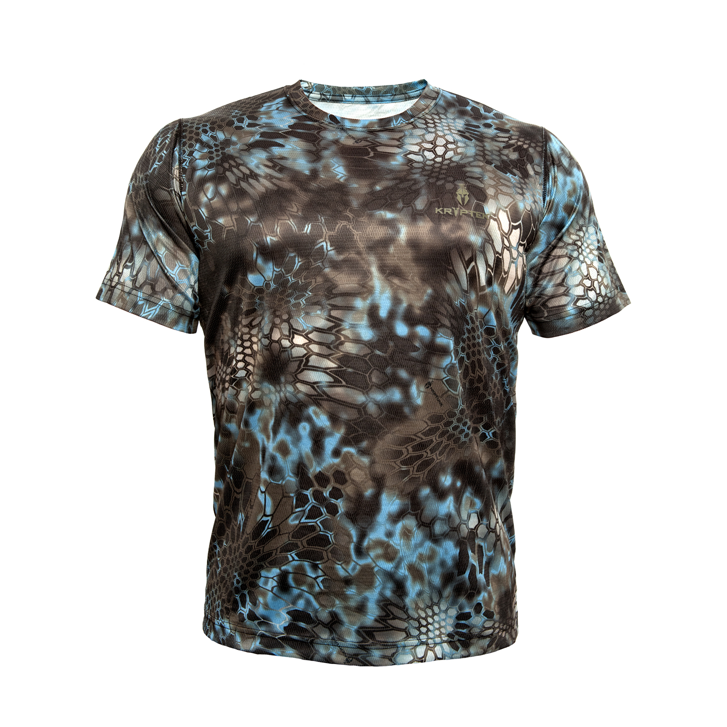 Kryptek Hyperion Short Sleeve Crew T-Shirt - Neptune