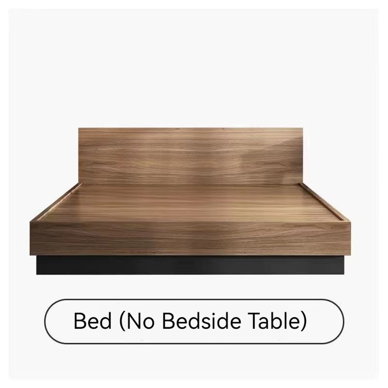 Giường Tatami Giường lưu trữ HDB Khung giường bằng gỗ nguyên khối Giường lưu trữ Tatami Giường Queen King Giường Tatami cao cấp Khung giường lưu trữ tối giản hiện đại có ngăn lưu trữ