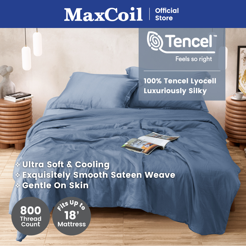 ชุดผ้าปูที่นอน MaxCoil Tensilk Tencel™