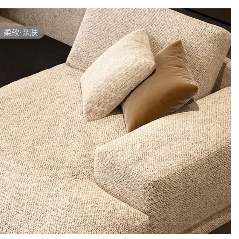 Genuine Leather Sofa U-Shaped Corner Combination Simple Modern Genuine Leather Sofa Large Small Apartment Living Room · v5