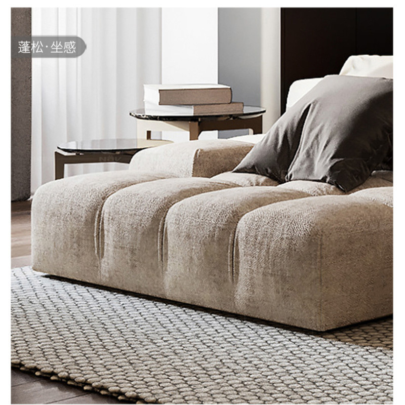 Fabric Sofa Technology Cloth Large Apartment Module Corner Combination · v9