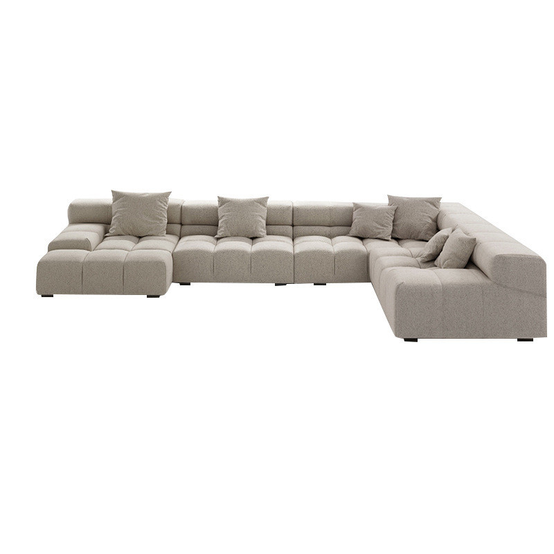 Fabric Sofa Technology Cloth Large Apartment Module Corner Combination · v9