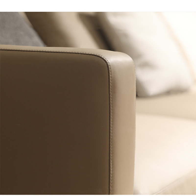 Sofa Genuine Leather Sofa Combination Leather Sofa Living Room First Layer Cowhide Corner Sofa · v3