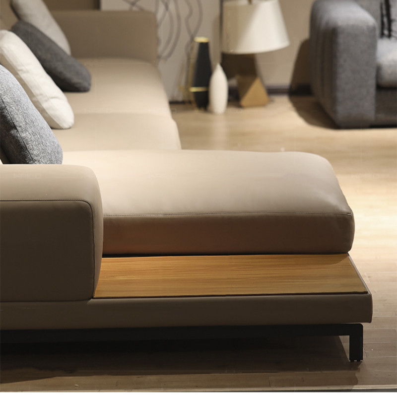 Sofa Genuine Leather Sofa Combination Leather Sofa Living Room First Layer Cowhide Corner Sofa · v3