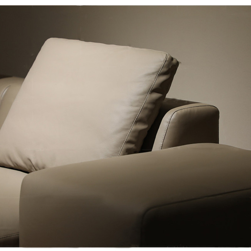 Sofa Genuine Leather Sofa Combination Leather Sofa Living Room First Layer Cowhide Corner Sofa · v3