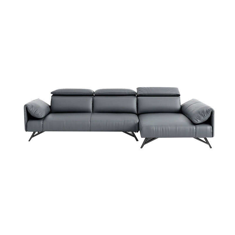 Sofa Genuine Leather Sofa Combination Large Apartment Living Room First Layer Cowhide Corner Sofa · v6