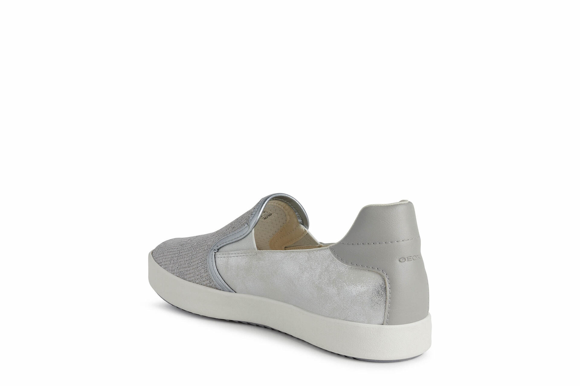 GEOX WOMEN SHOES SNEAKERS D BLOMIEE A LT GREY · v10