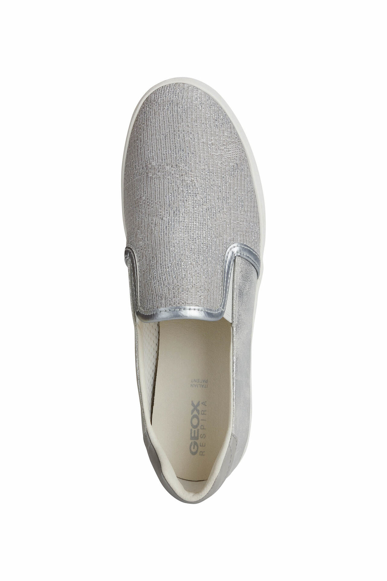 GEOX WOMEN SHOES SNEAKERS D BLOMIEE A LT GREY · v10
