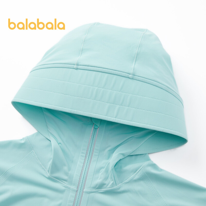 Balabala Children'S Sunscreen Coat Hood Coat Summer 2024 Cool Sense Quick Dry Antibacterial Parent Child · v7