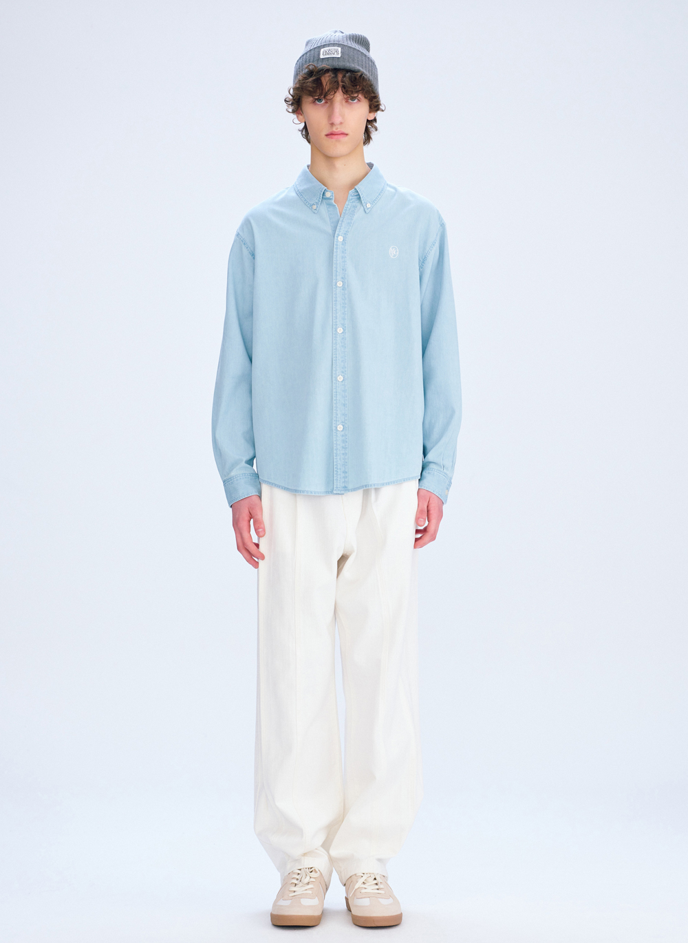 MARITHE FRANCOIS GIRBAUD M Tuck Wide Denim Pants Мужские джинсы - 2 цвета (Новинка 2024 г.)