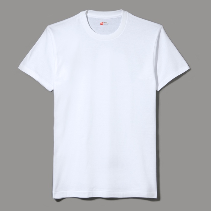 [Hanes] T-shirt (3 discs) 100% cotton High quality cotton Gold pack Round neck Short sleeve 3P Gold label Crew neck T-shirt HM2155G Men's · v3
