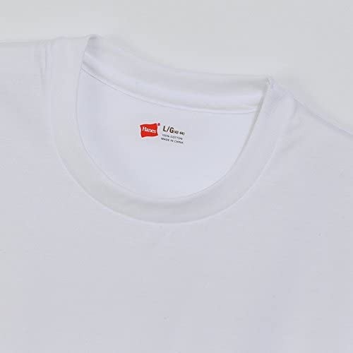 [Hanes] T-shirt (3 discs) 100% cotton High quality cotton Gold pack Round neck Short sleeve 3P Gold label Crew neck T-shirt HM2155G Men's · v3
