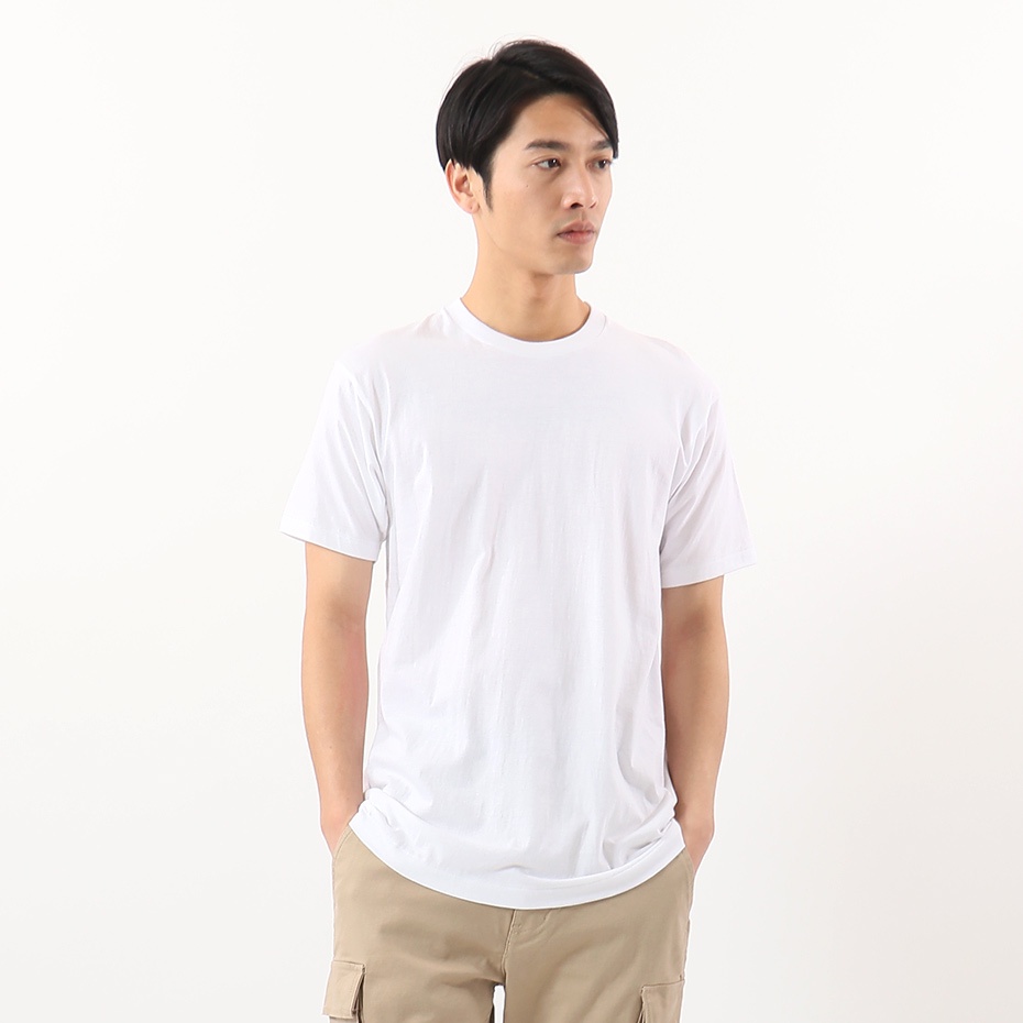 [Hanes] T-shirt (3 discs) 100% cotton High quality cotton Gold pack Round neck Short sleeve 3P Gold label Crew neck T-shirt HM2155G Men's · v3