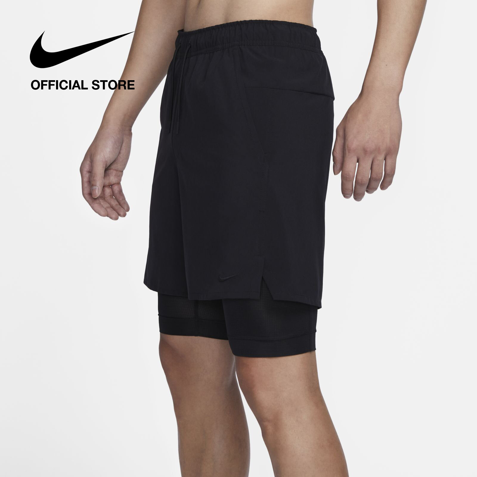 Nike Dri-Fit Men's Unlimited 7" 2-in-1 Versatile Shorts - Black · v5