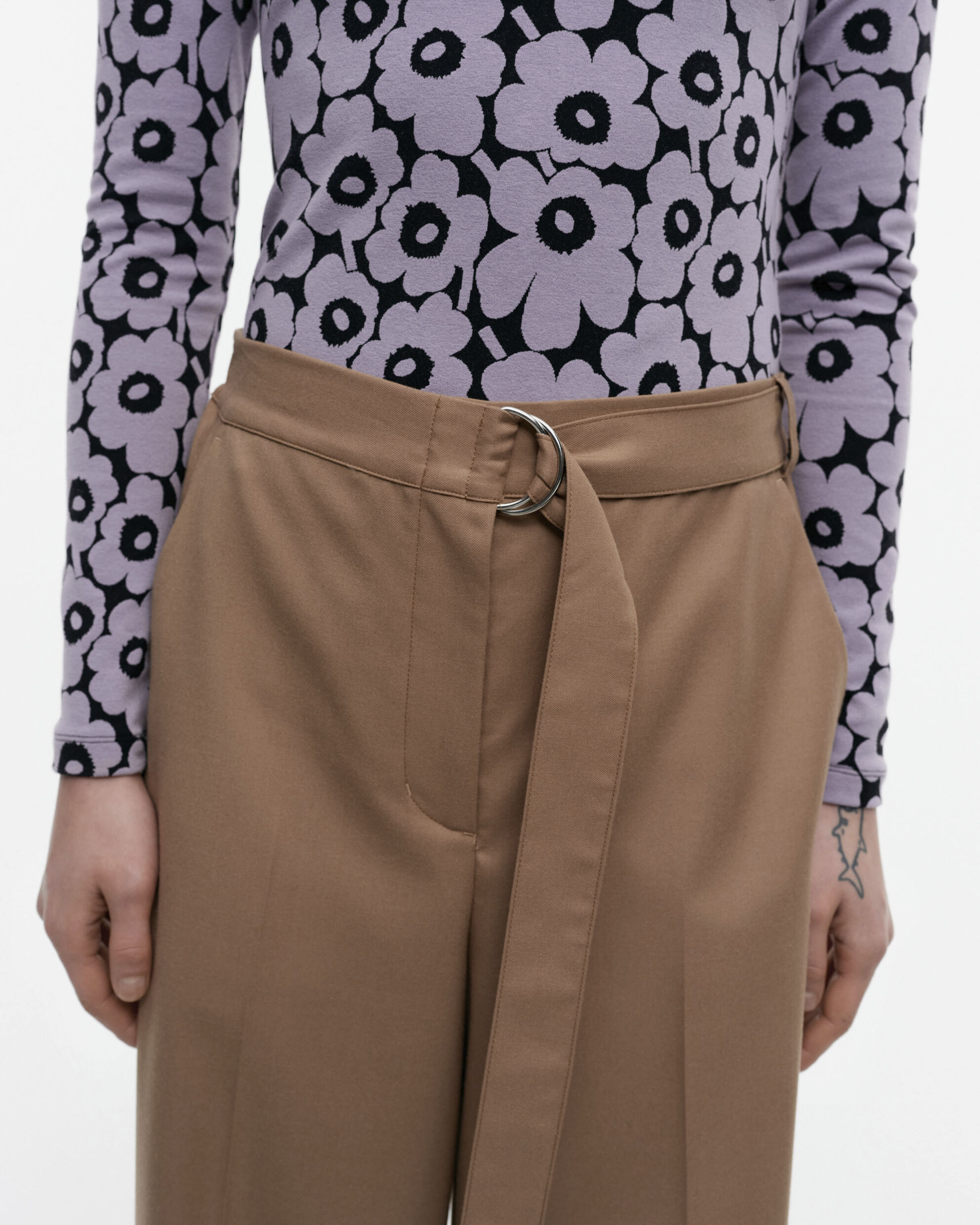 MARIMEKKO PALMETTI SOLID TROUSERS