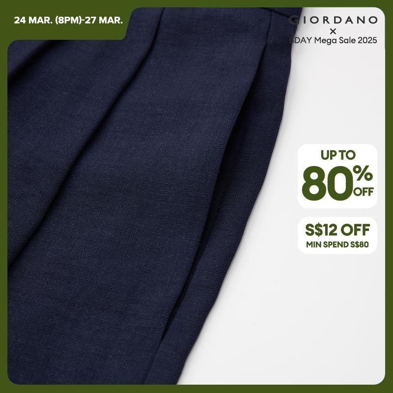 Giordano Pantaloni plissettati a vita alta da donna Spedizione gratuita 18414211