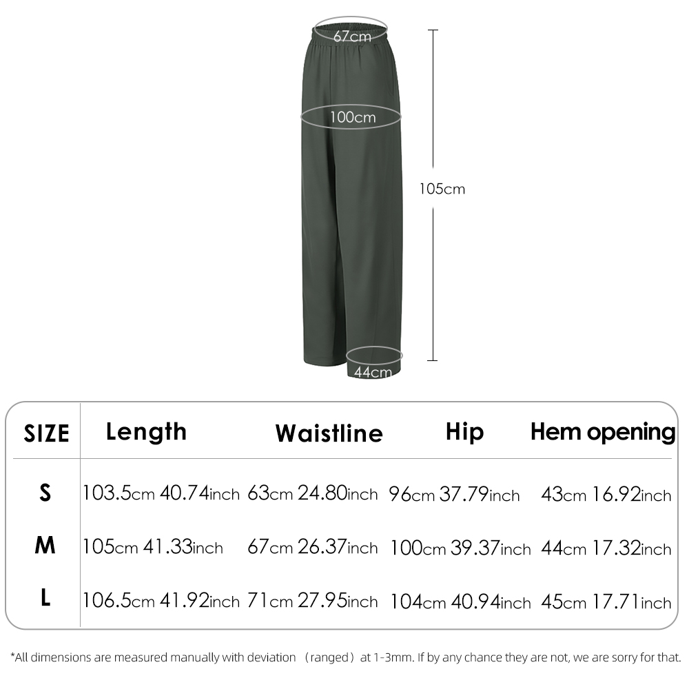 OhSunny Women's Sweat Pants Sunscreen Loose Cooling Breathable Trousers Anti-UV UPF 50+ Slimming Thin Pants · v2