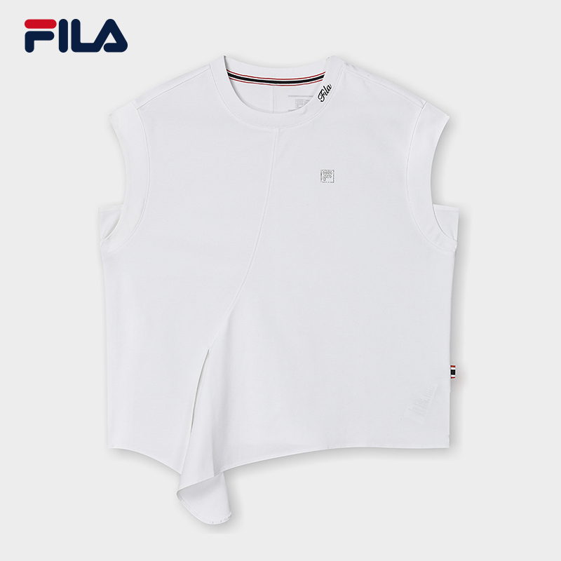 เสื้อยืดแขนสั้นผู้หญิง FILA CORE CROSS OVER MODERN HERITAGE สีขาว