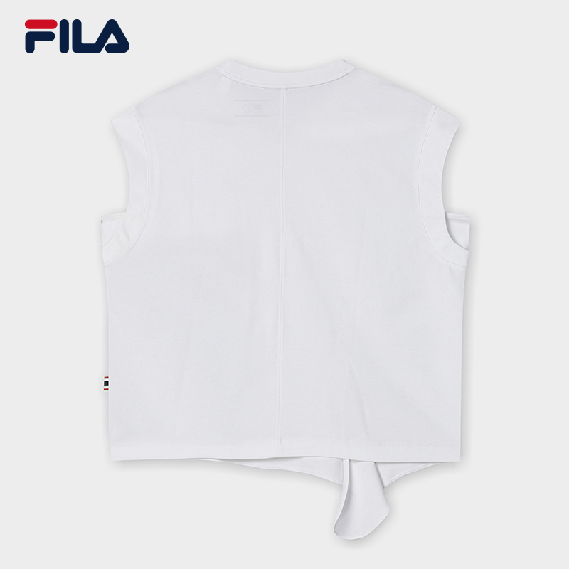 เสื้อยืดแขนสั้นผู้หญิง FILA CORE CROSS OVER MODERN HERITAGE สีขาว