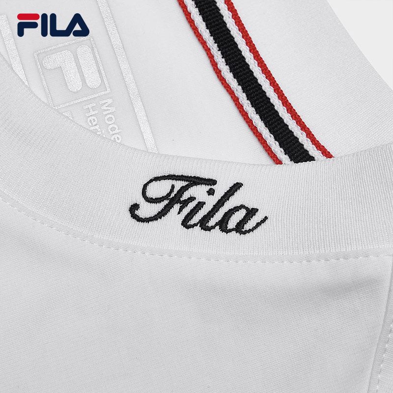 เสื้อยืดแขนสั้นผู้หญิง FILA CORE CROSS OVER MODERN HERITAGE สีขาว