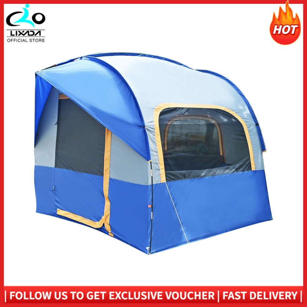 LIXADA Tent Pu2000mm Layer Pu2000mm Layer Car Waterproof Suv Tent Layer Car Shelter S Tent Car Shelter Outdoor Huiop Buzhi