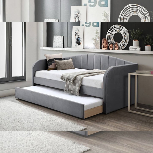 Lüks: Akasya Tundle Yatak Çerçevesi | Tek Kişilik ve Süper Tek Kişilik | Çekmeli Yatak | DayBed