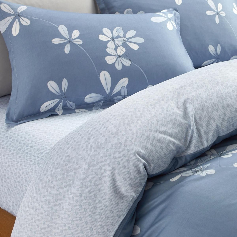 MYSTIQUE ARIEL Bedset high quality 700 Thread Count tencel Bedsheet  Fitted Sheet  Quilt Cover Set · v2