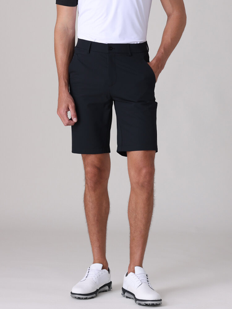 Yeni Golf Şortları Erkek Hızlı Kuruyan Nefes Alabilir Spor Golf Pantolonları Yaz Golf Giysileri Erkek Giyimi Düz Renk Orta Boy Şortlar