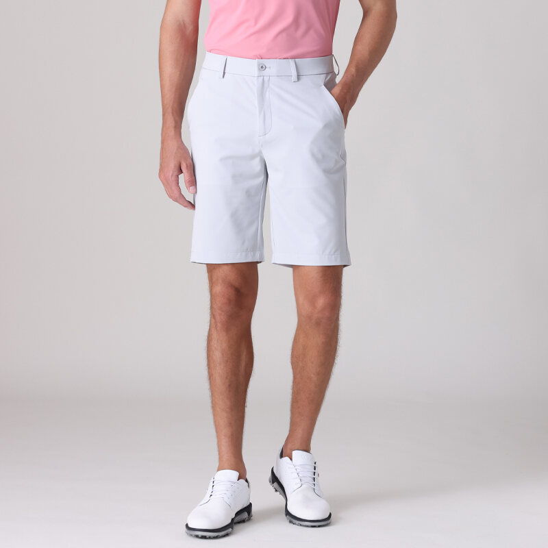 Yeni Golf Şortları Erkek Hızlı Kuruyan Nefes Alabilir Spor Golf Pantolonları Yaz Golf Giysileri Erkek Giyimi Düz Renk Orta Boy Şortlar