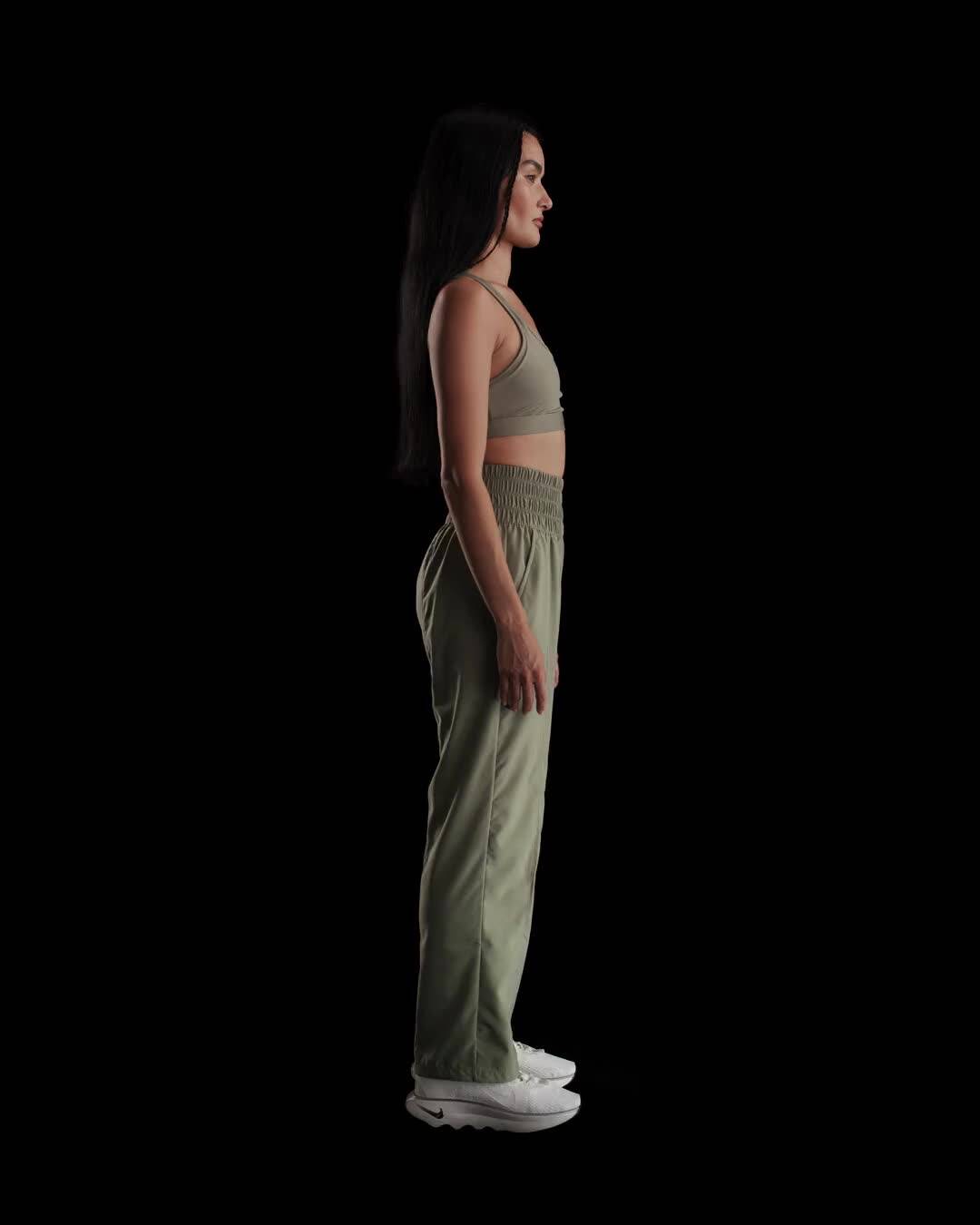 Nike Dri-Fit Kadın One Ultra Yüksek Belli Pantolon - Siyah