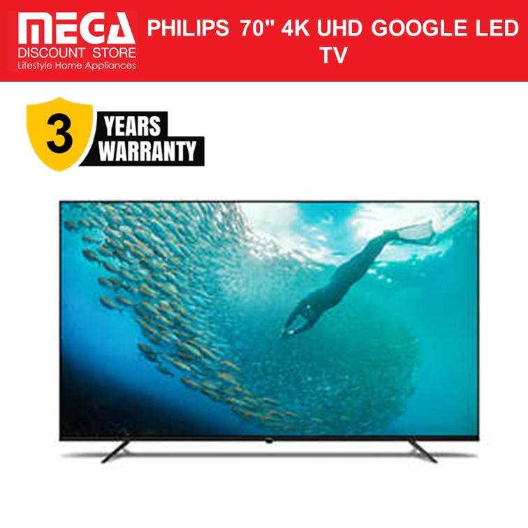 PHILIPS 70PUT7129 70" 4K UHD GOOGLE LED TV