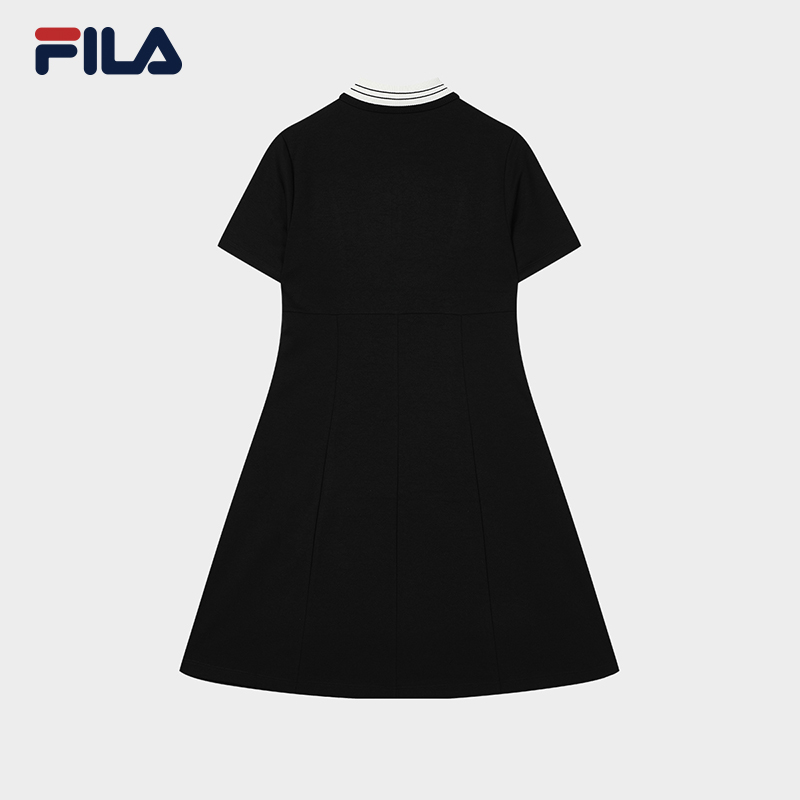 FILA CORE LIFESTYLE HERITAGE Women Dress (Black) - The Pompidou Centre Collection · v4