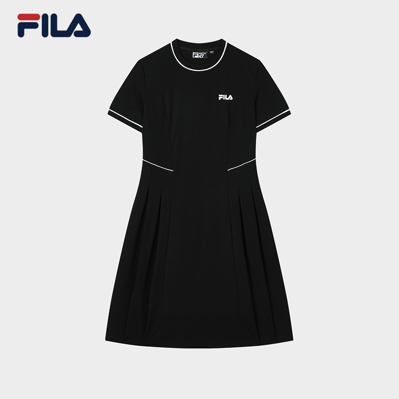 FILA CORE LIFESTYLE HERITAGE Women Dress (Black) - The Pompidou Centre Collection · v3