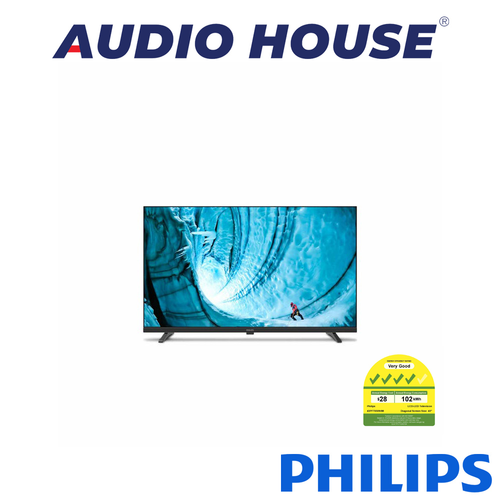 PHILIPS 43PFT6509/98 43" GOOGLE SMART LED TV ENERGY LABEL: 4 TICKS 3 YEARS WARRANTY BY PHILIPS · v39