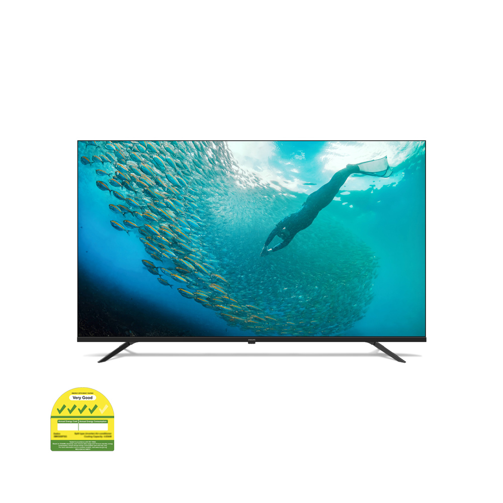 PHILIPS 43PUT7129/98 43" 4K UHD GOOGLE SMART LED TV ENERGY LABEL: 4 TICKS 3 YEARS WARRANTY BY PHILIPS