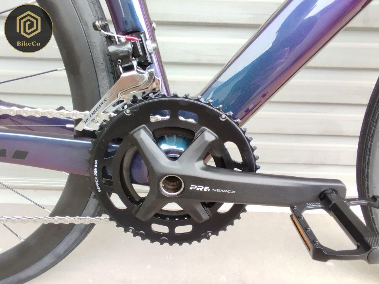 TWITTER R5 PRO Chamaleon Carbon Fibre Road Bike | 24 Speed Full Hydraulic Disc Brake Aerodynamic Race Bicycle · v8
