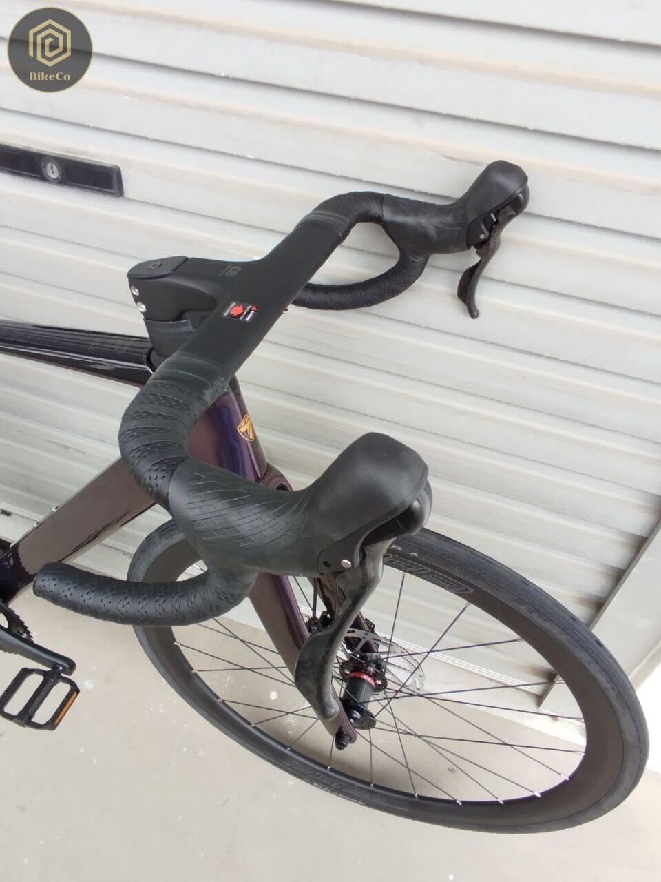 TWITTER R5 PRO Chamaleon Carbon Fibre Road Bike | 24 Speed Full Hydraulic Disc Brake Aerodynamic Race Bicycle · v8