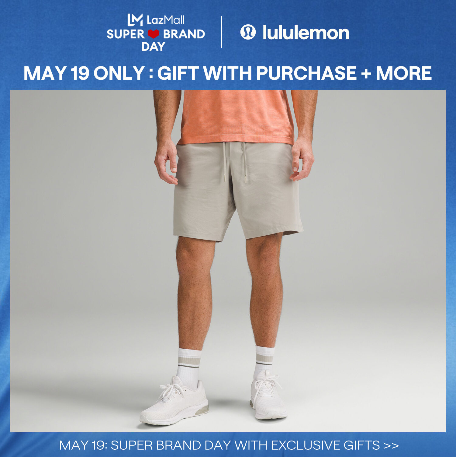 lululemon Men's Zeroed In Short 9" - Linerless
