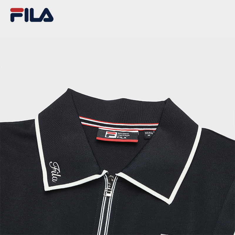 FILA CORE LIFESTYLE MODERN HERITAGE DNA-FRENCH CHIC Women Dress (Navy) · v2