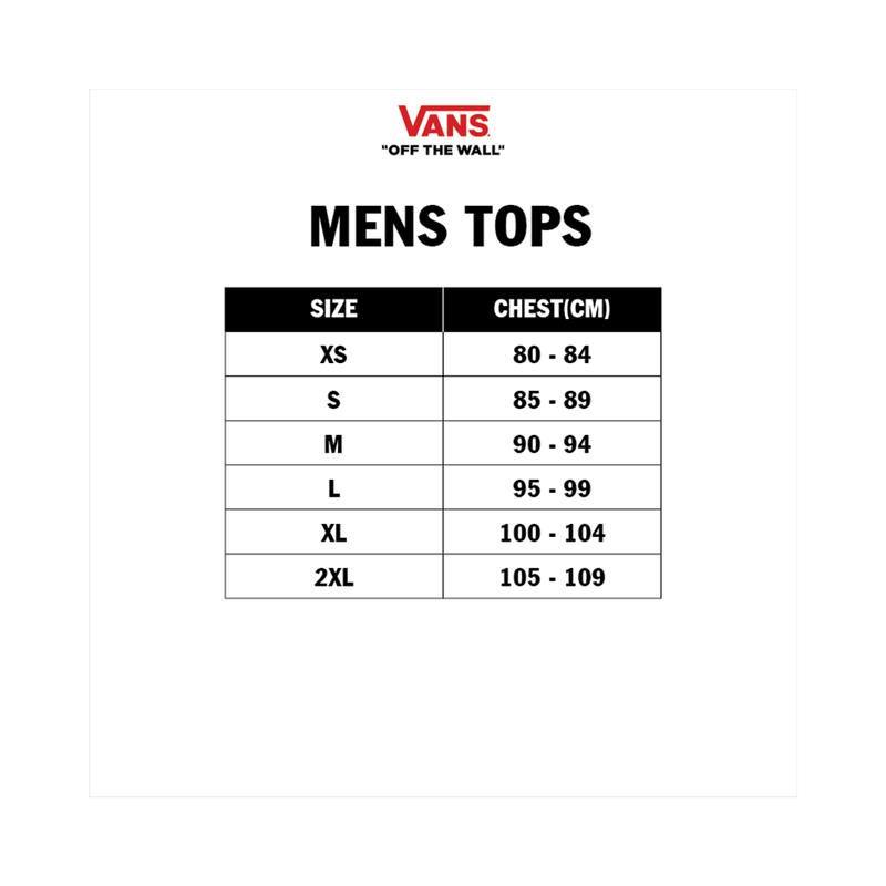 Vans Men Left Chest Logo Plus T-Shirt Tees