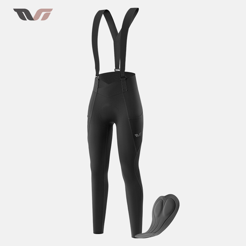 【TVI】Pantaloni lunghi da ciclismo da donna ROCKBROS, imbottitura 3D, antiurto, traspiranti, per bici da strada MTB, pantaloni da ciclismo sottili e rimovibili ad asciugatura rapida