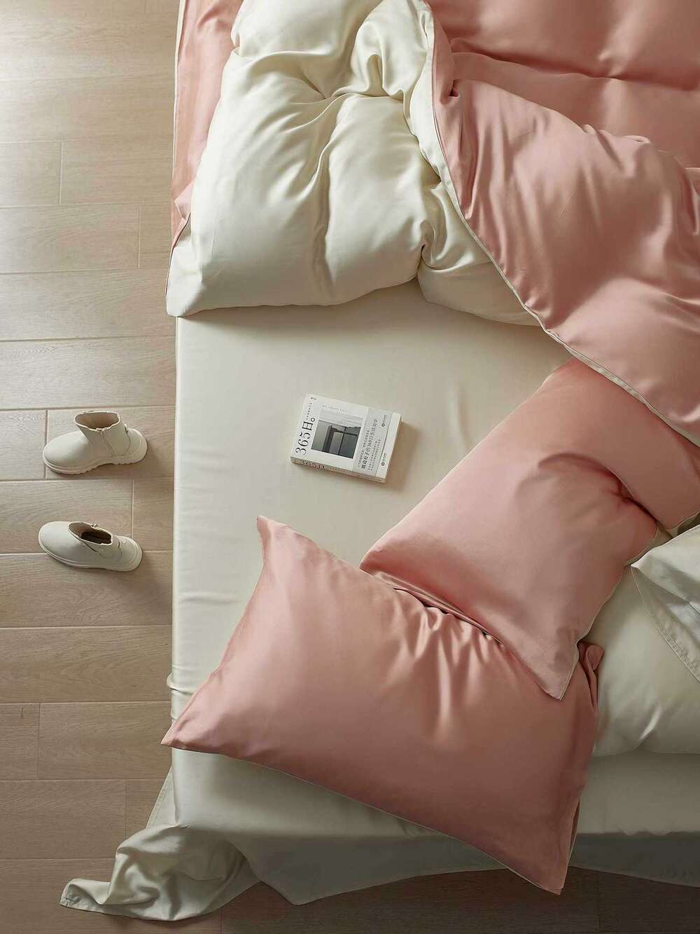 Set di biancheria da letto 60 pezzi in Tencel Four tinta unita Ice Silk Summer Naked, lenzuolo con angoli elasticizzati, set copripiumino, set di lenzuola in tre pezzi AoyuejHasd-CB