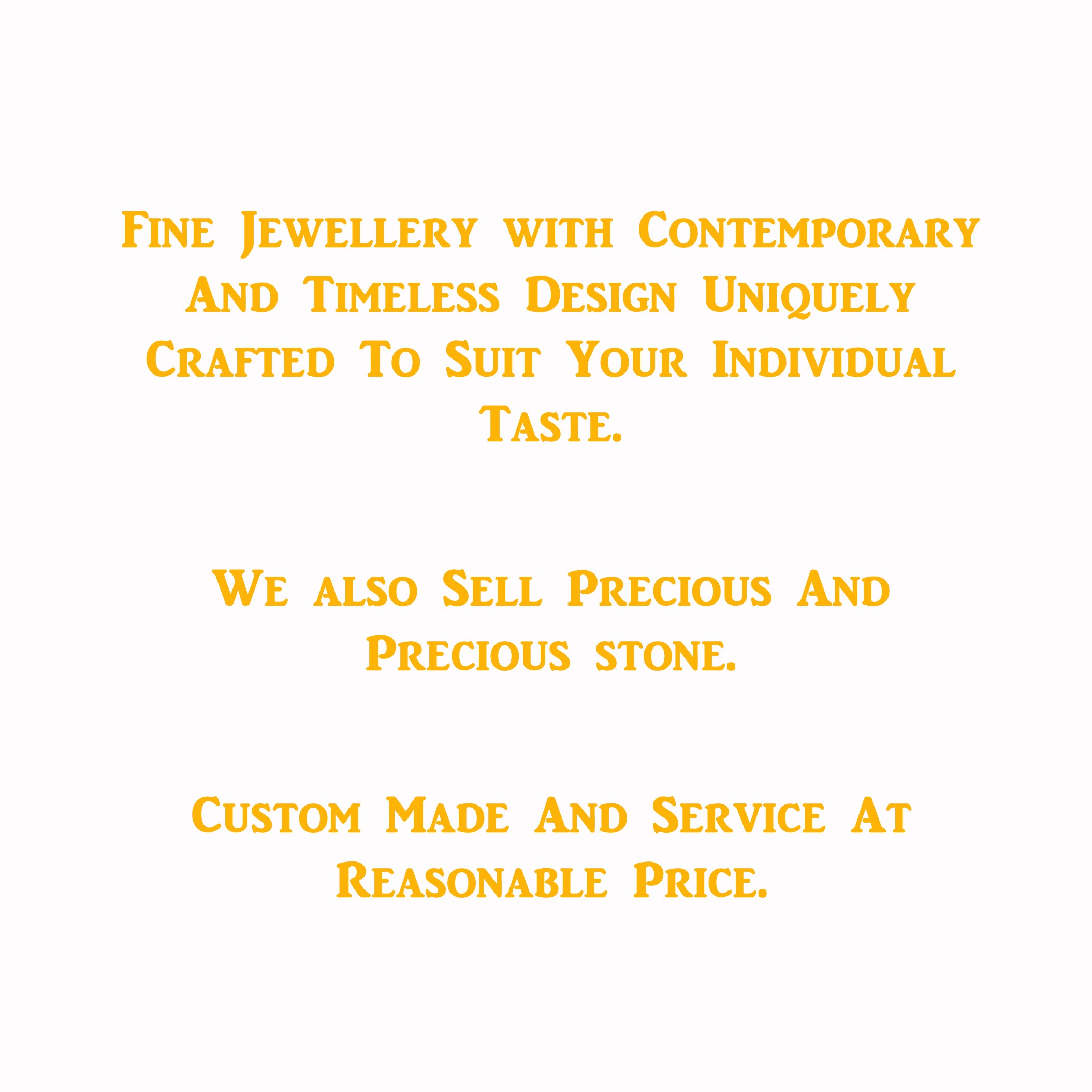 ChrisTong Jewellery 18K White & Yellow  Gold Sapphire Emerald Diamond Ring ( SER 344 )