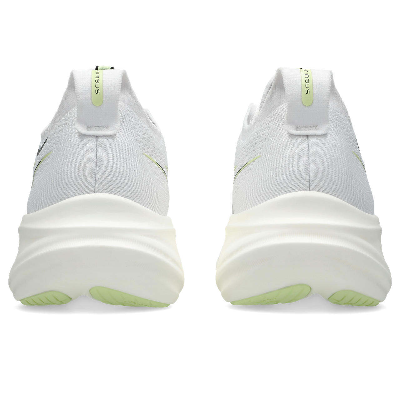 ASICS Men GEL-NIMBUS 26 Running Shoes in White/Birch · v6