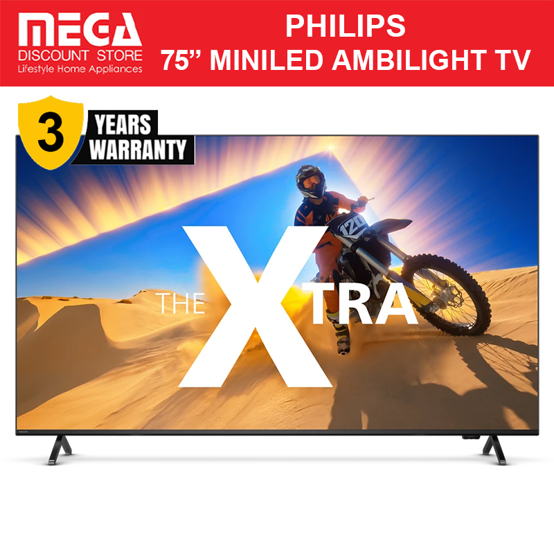 PHILIPS 75PML9109 75" QD MINILED AMIBLIGHT 4K GOOGLE TV