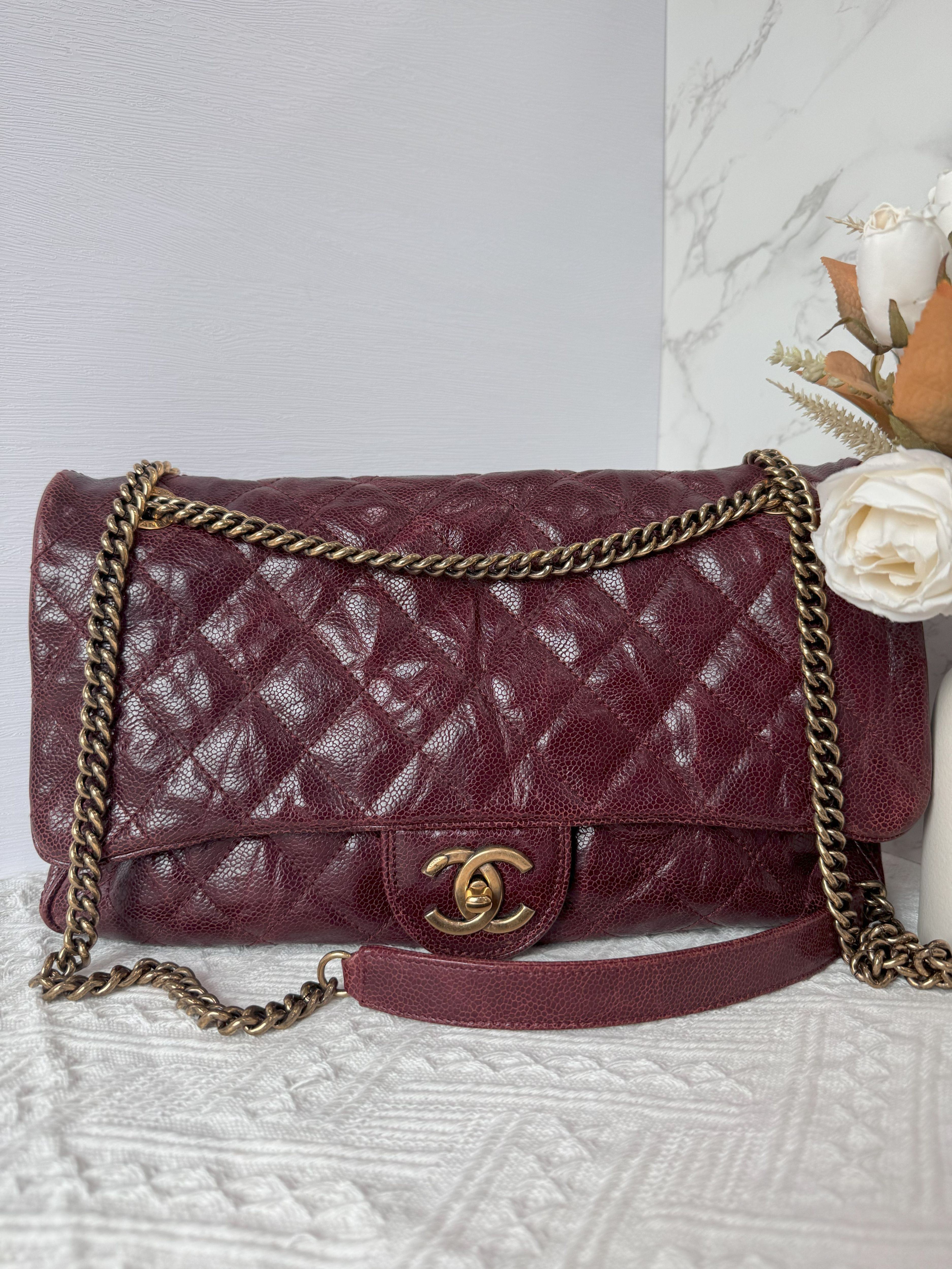 Chanel Shiva Jumbo Flap Shoulder Bag