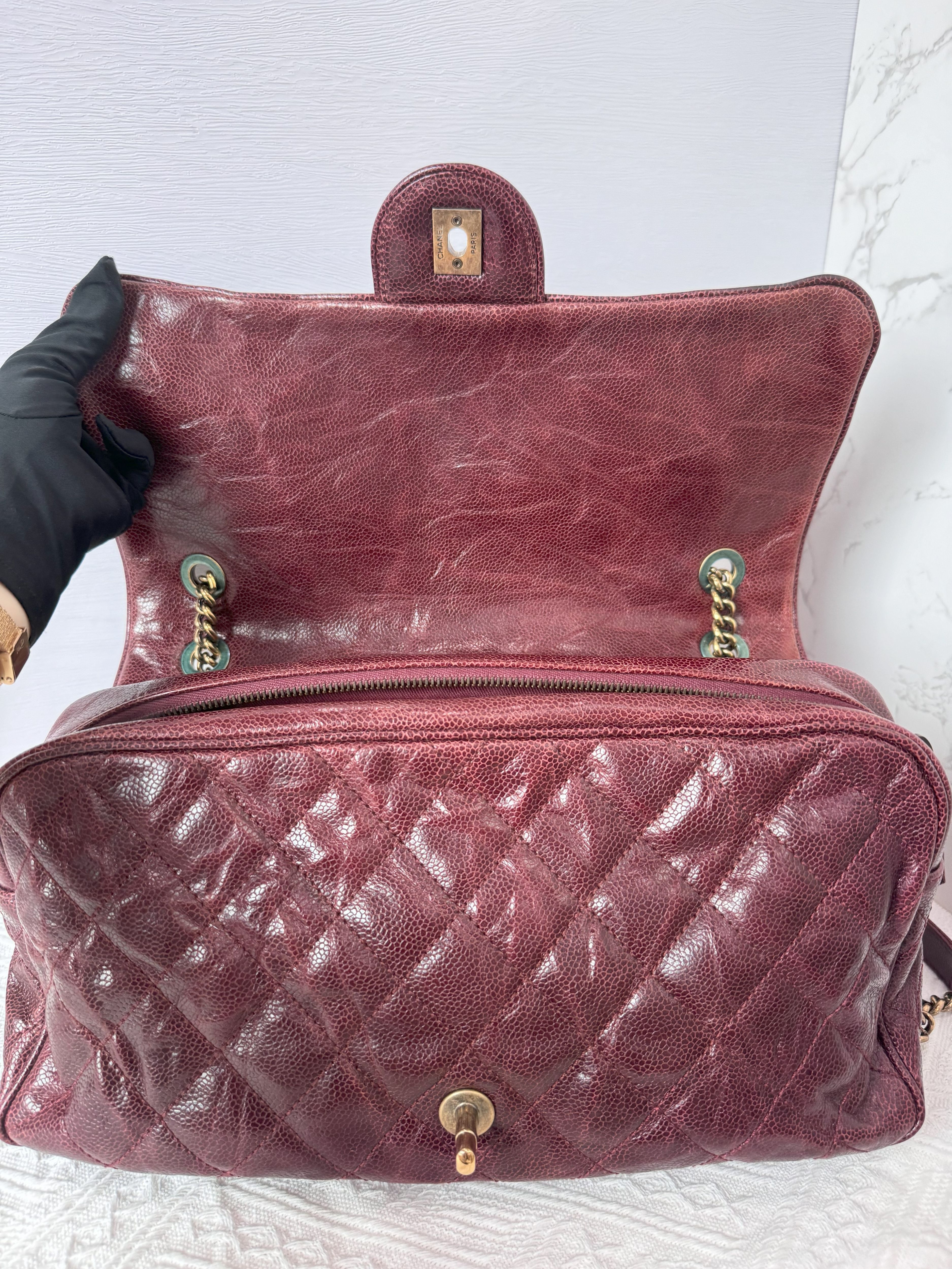 Borsa a tracolla Chanel Shiva Jumbo Flap