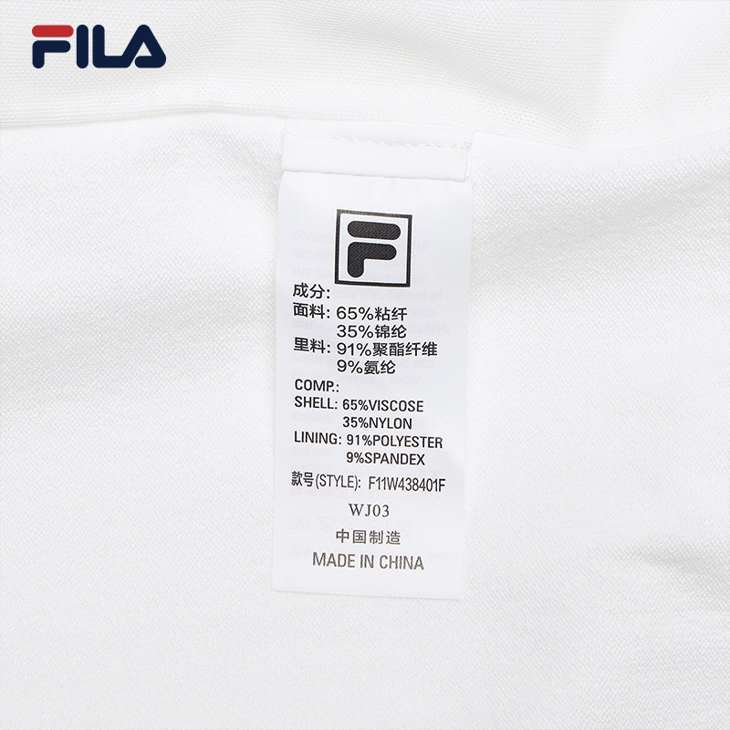 FILA CORE LIFESTYLE HERITAGE MYSTERIOUS JOURNEY Women Knit Top(White)