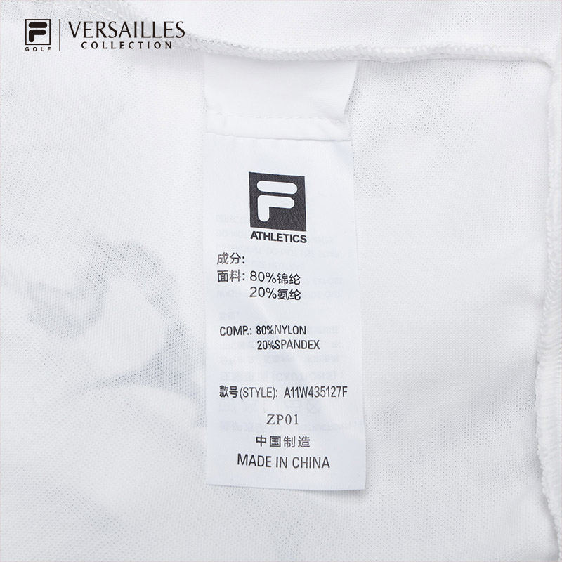 FILA CORE ATHLETICS GOLF2 Women Short Sleeve Polo (Full Print) · v2